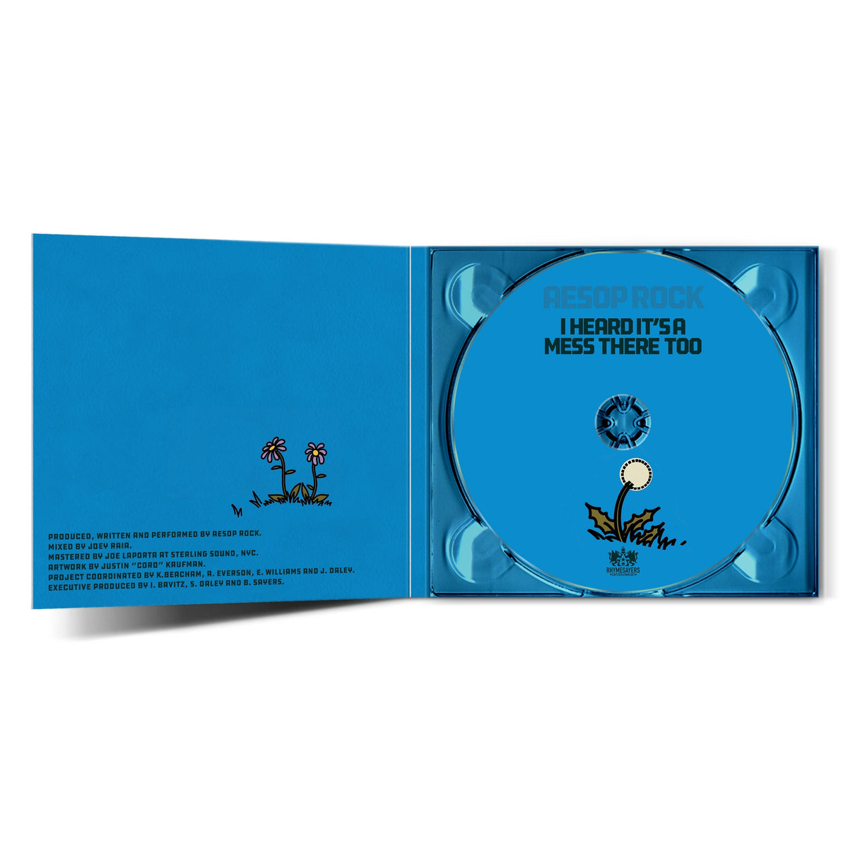 Aesop Rock - I Heard It&#39;s A Mess There Too (CD)