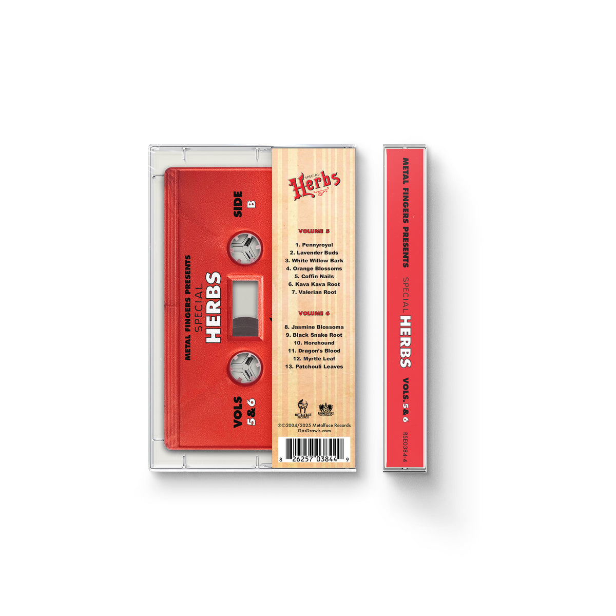 MF DOOM - Metal Fingers Presents: Special Herbs Vol. 5 &amp; 6 (Cassette)