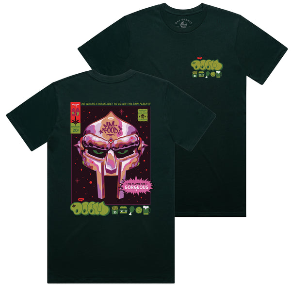 MF DOOM - Beef Rapp Shirt (Pine Green) - Rhymesayers Entertainment