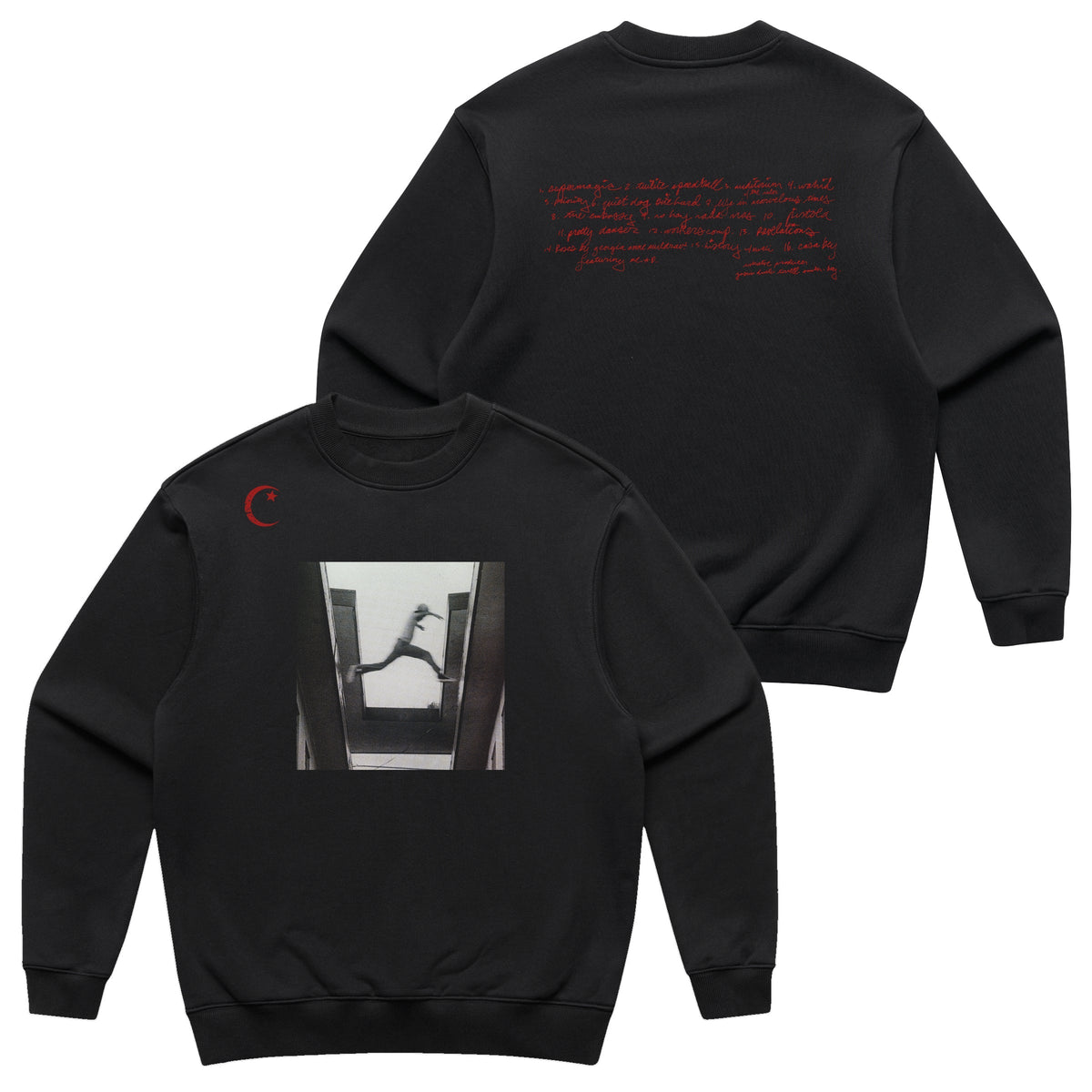 yasiin bey - Ecstatic Cover Crewneck (Black)