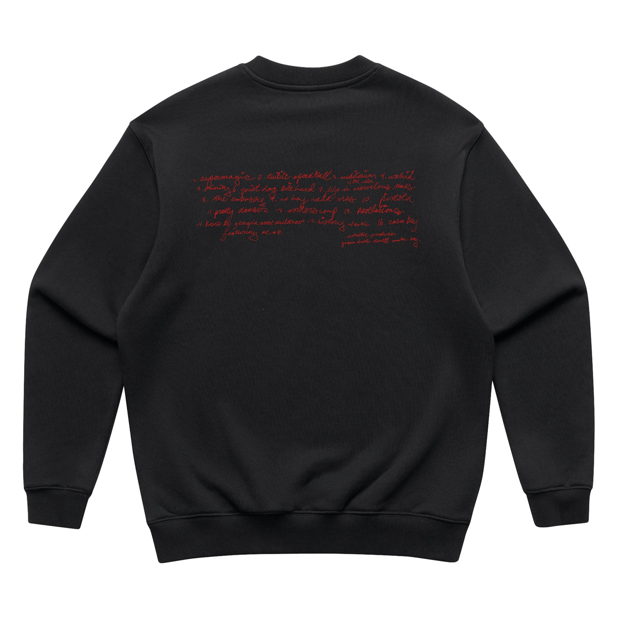 yasiin bey - Ecstatic Cover Crewneck (Black)