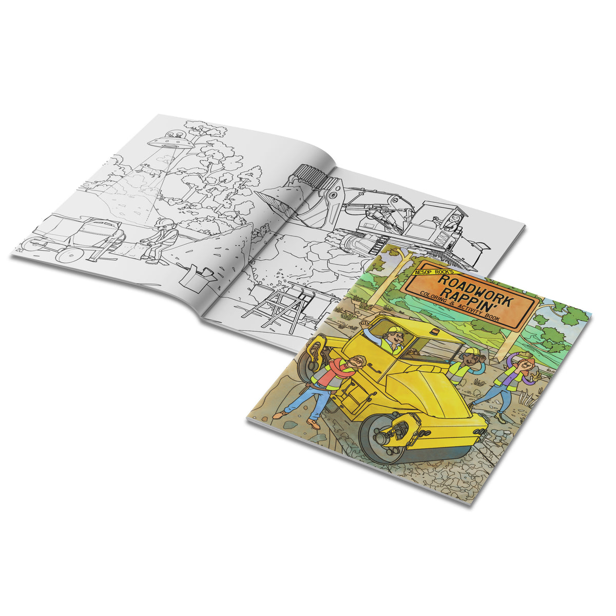 Aesop Rock - Roadwork Rappin&#39; Coloring &amp; Activity Book