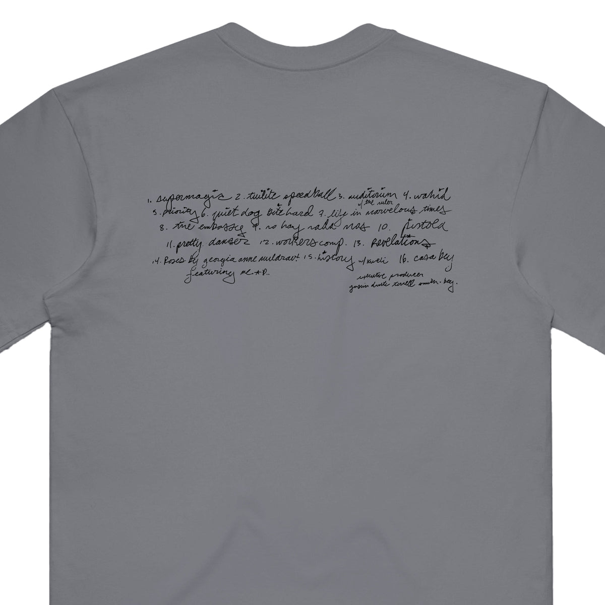 yasiin bey - Ecstatic Cover Shirt (Gray)