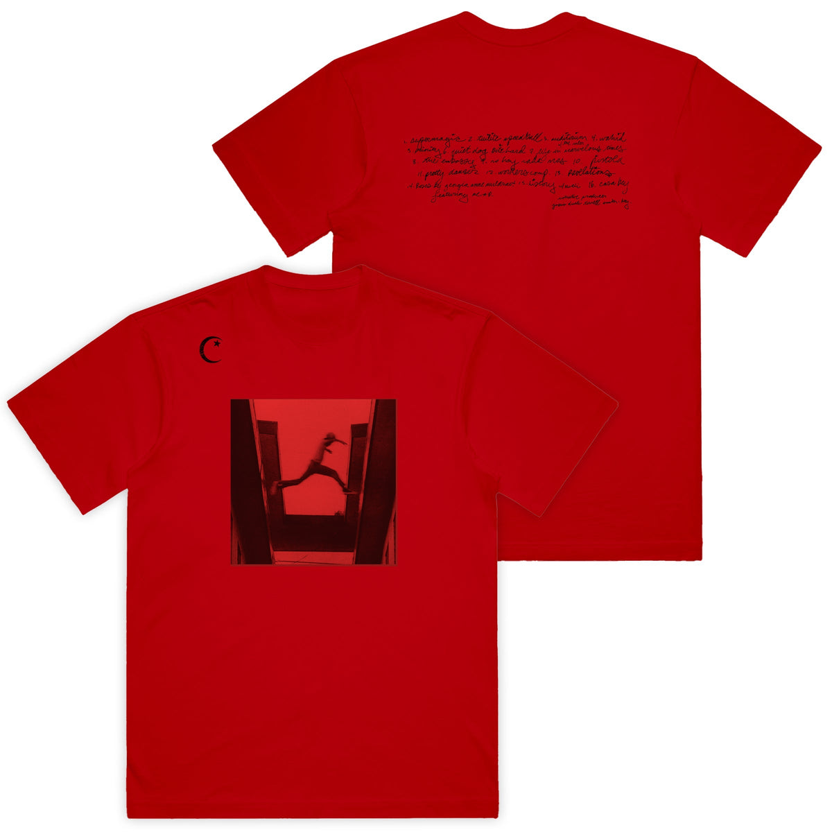 yasiin bey - Ecstatic Cover Shirt (Red)