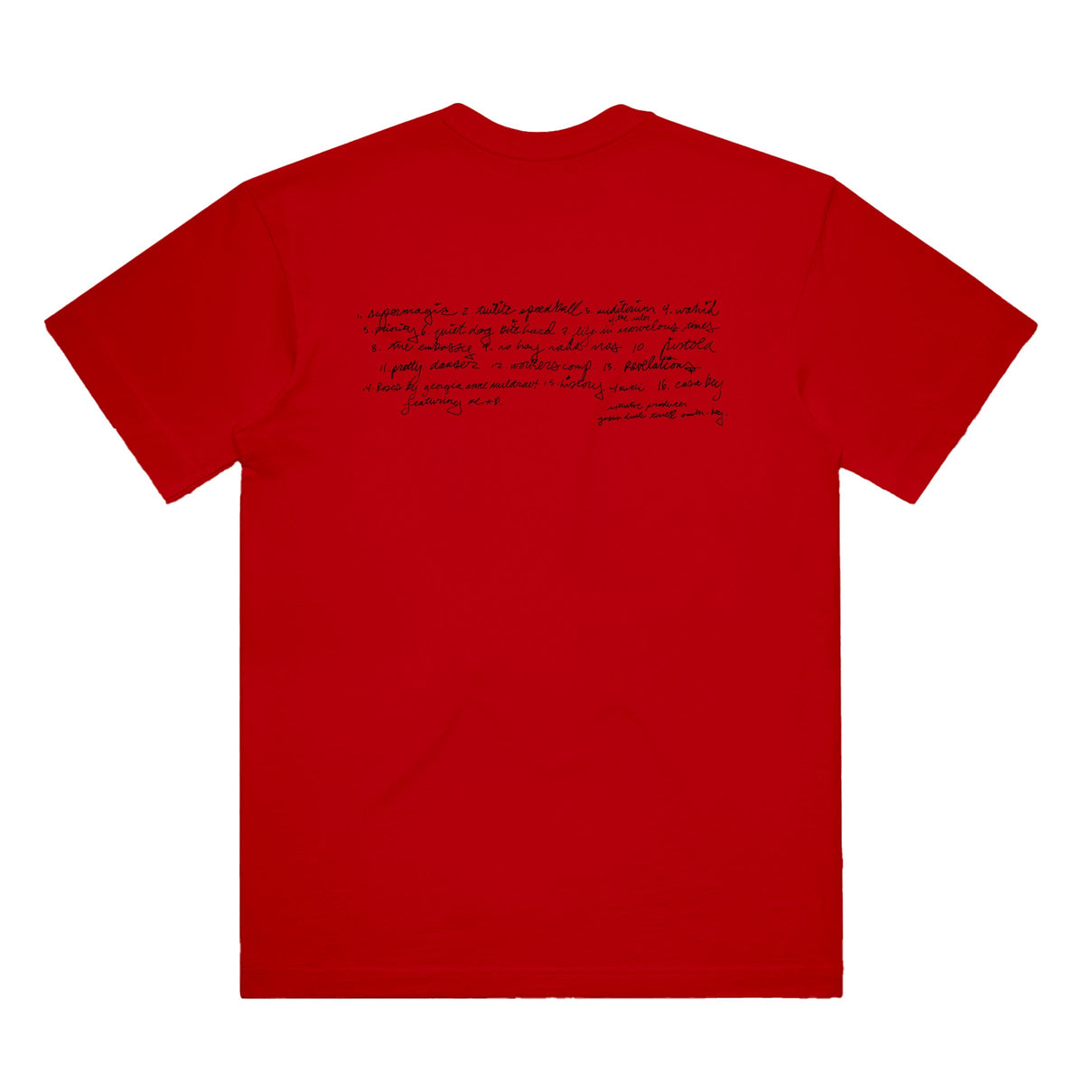 yasiin bey - Ecstatic Cover Shirt (Red)