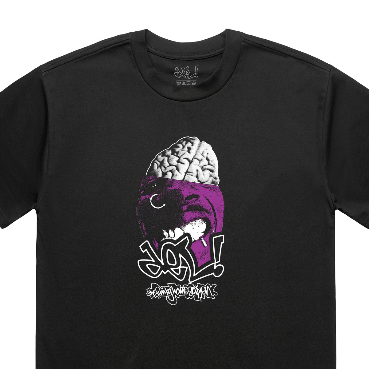 Del - Both Sides Of The Brain Shirt (Black)