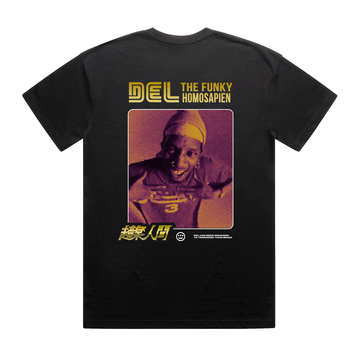 Del - Kanji Shirt (Black)