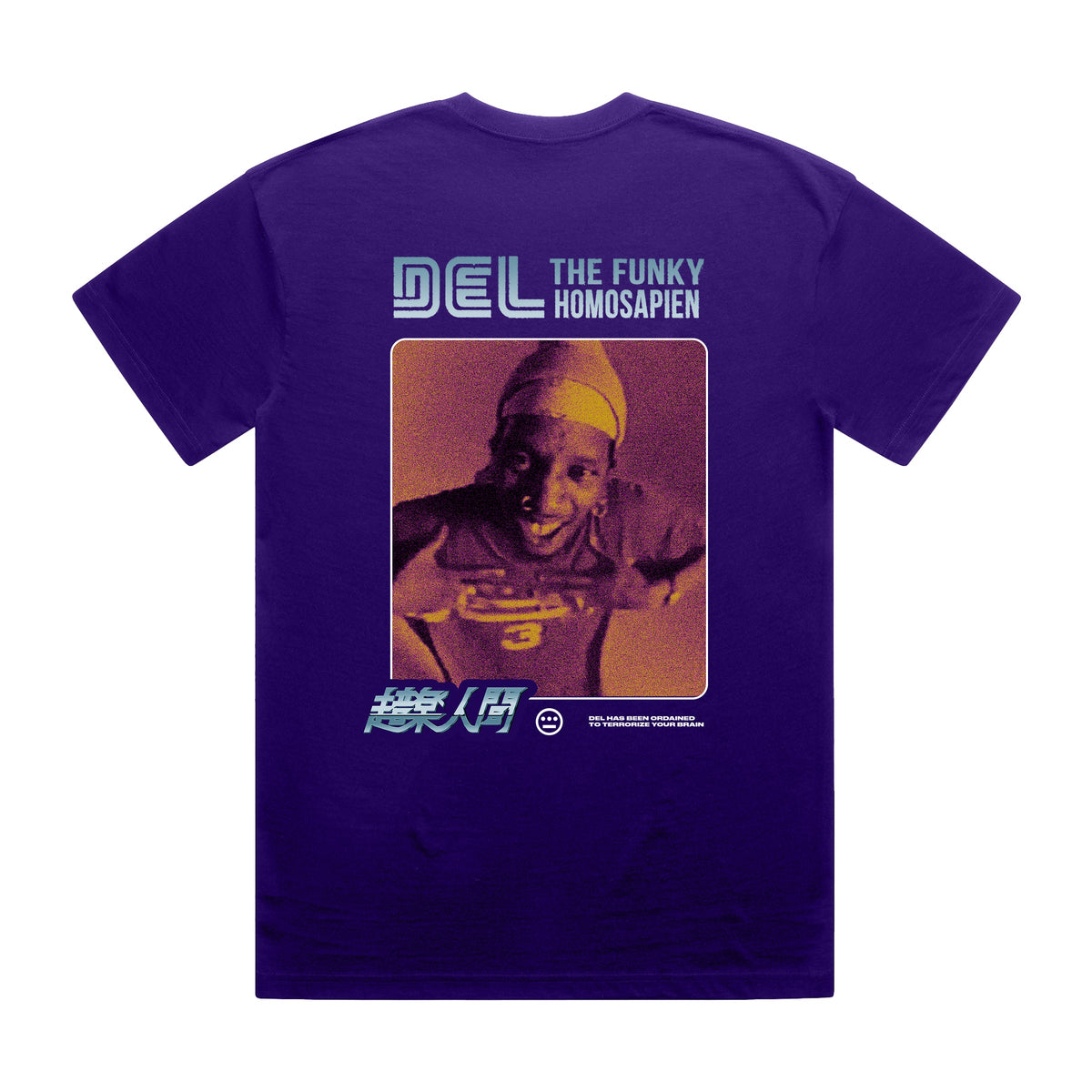 Del - Kanji Shirt (Plum)