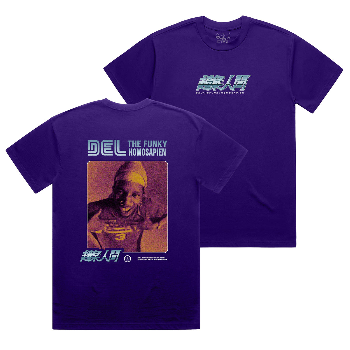 Del - Kanji Shirt (Plum)