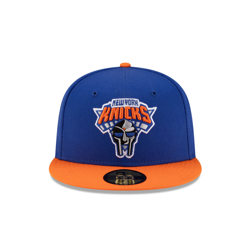 DOOMSDAY 2025: New Era Knicks Fitted Hat - Blue - Rhymesayers