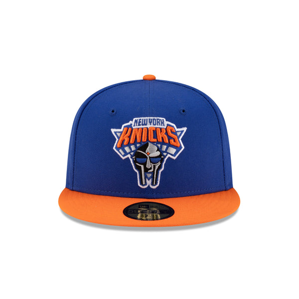 DOOMSDAY 2025: New Era Knicks Fitted Hat - Blue - Rhymesayers