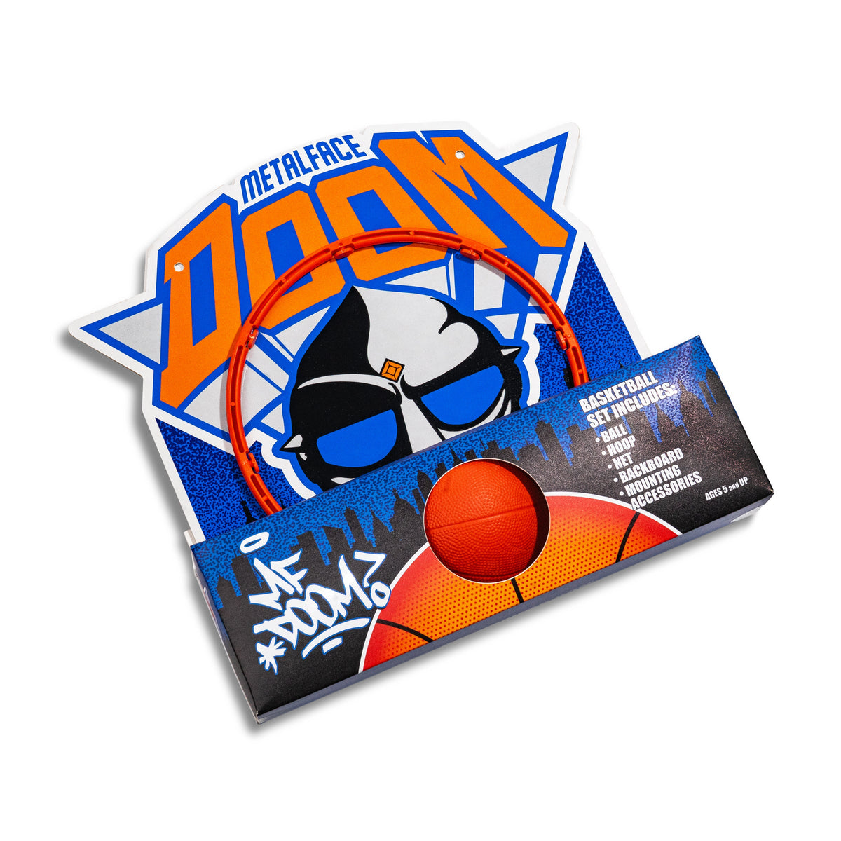 DOOMSDAY 2025: Mini Basketball Hoop Set