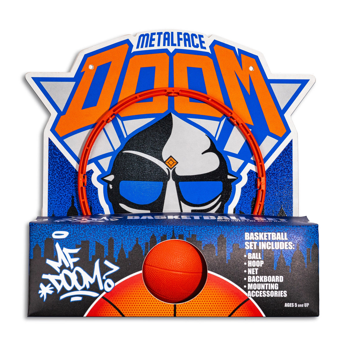 DOOMSDAY 2025: Mini Basketball Hoop Set