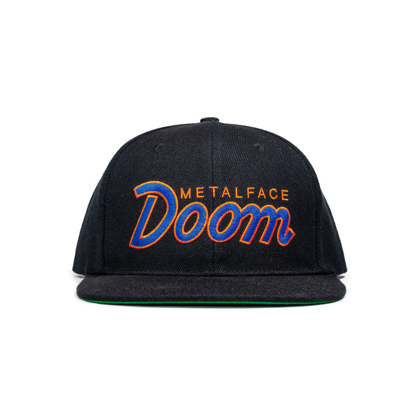 DOOMSDAY 2025: Retro Script Snapback - Black - Rhymesayers