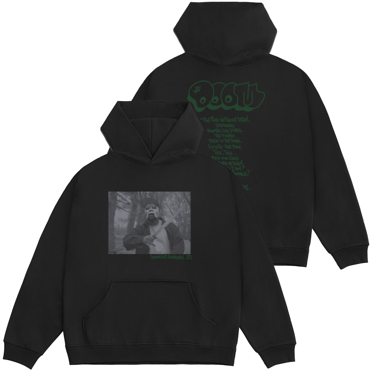 MF DOOM - Doomsday 25 Hoodie (Black)