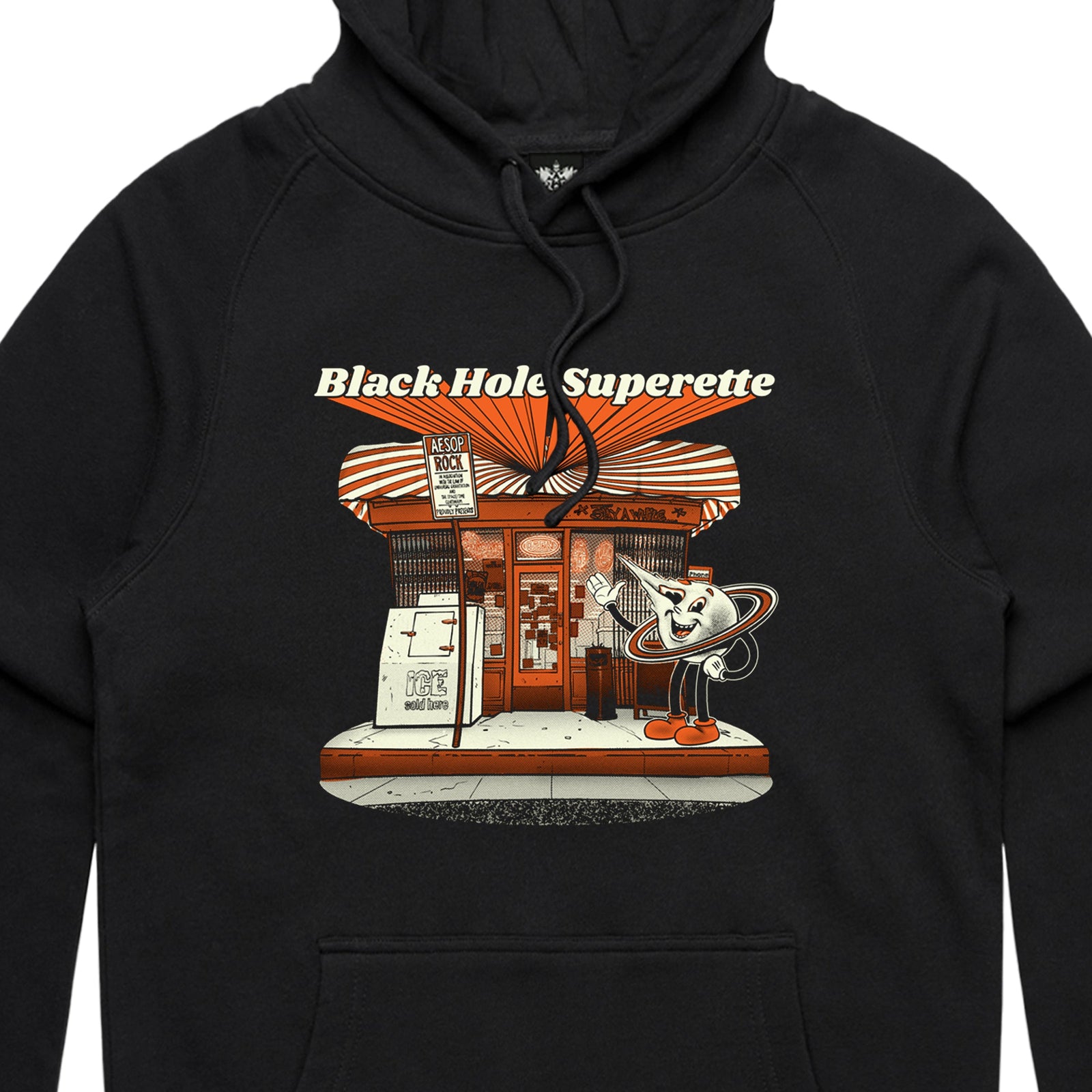 Aesop Rock - Grand Opening Hoodie (Black)