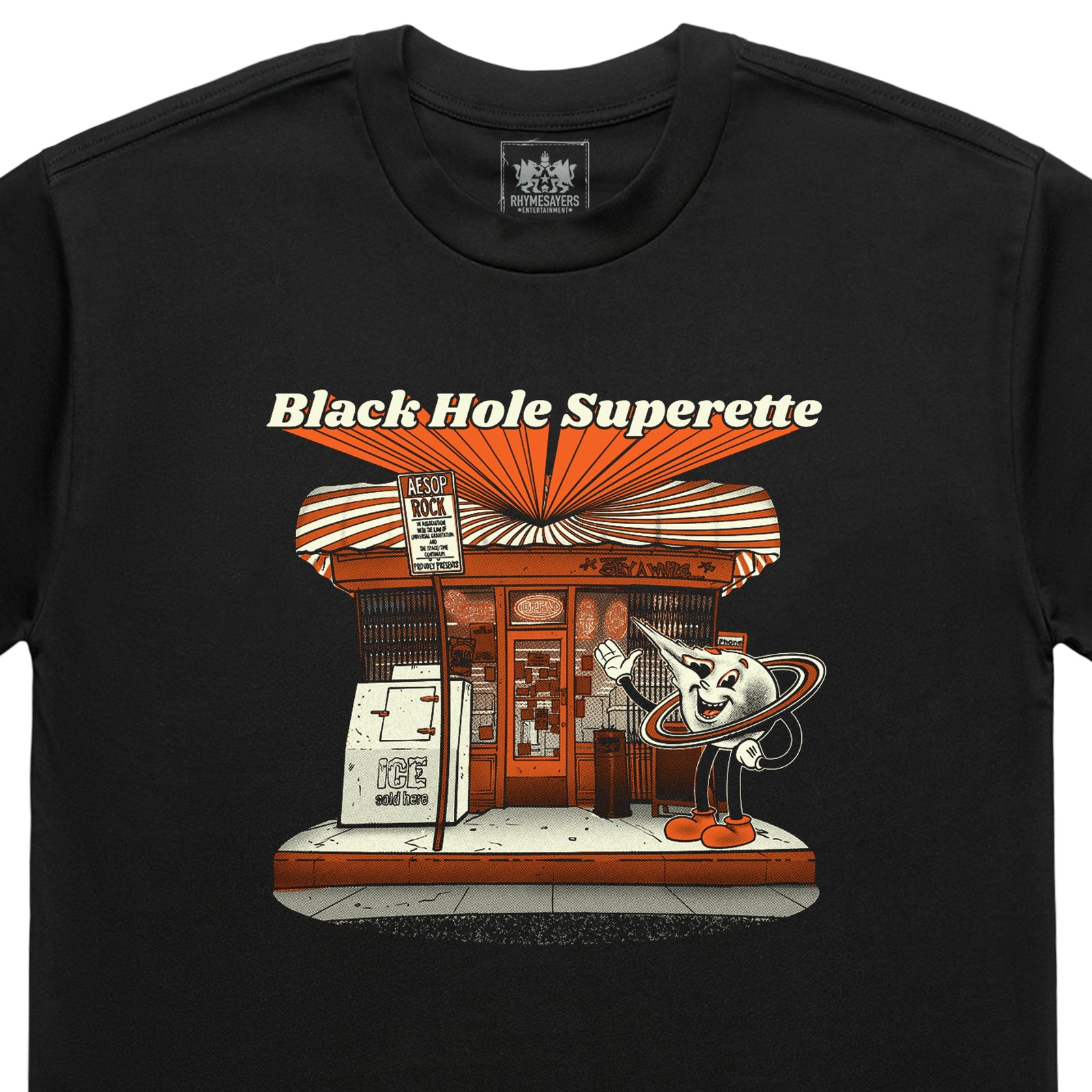 Aesop Rock - Grand Opening Shirt (Black)
