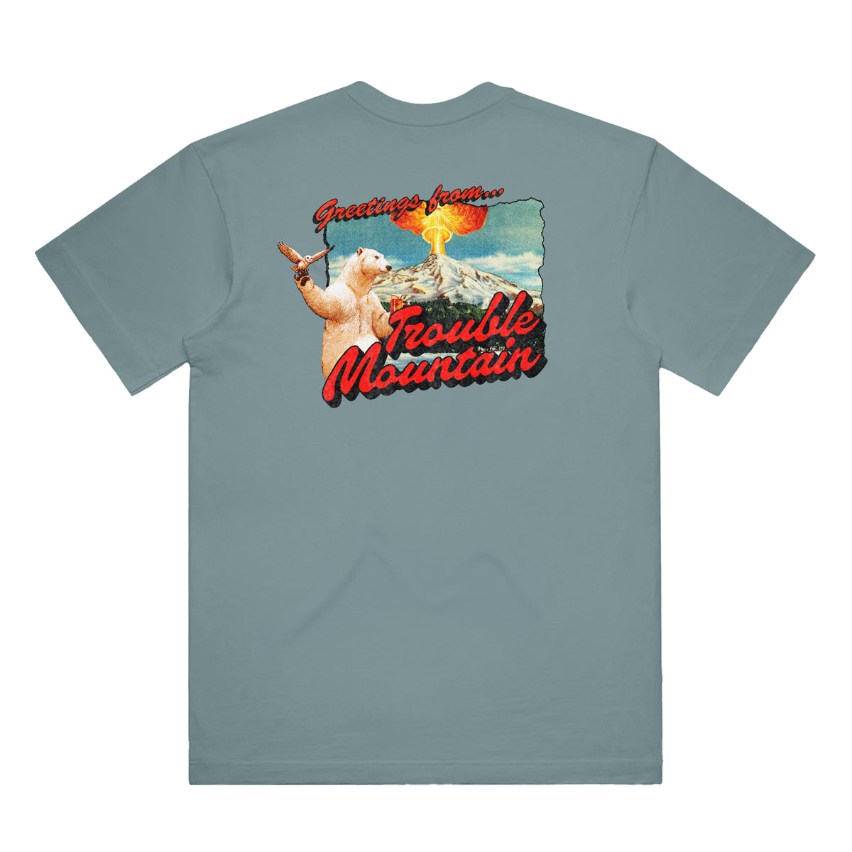 Aesop Rock x Blockhead - “Greetings” Shirt (Blue)