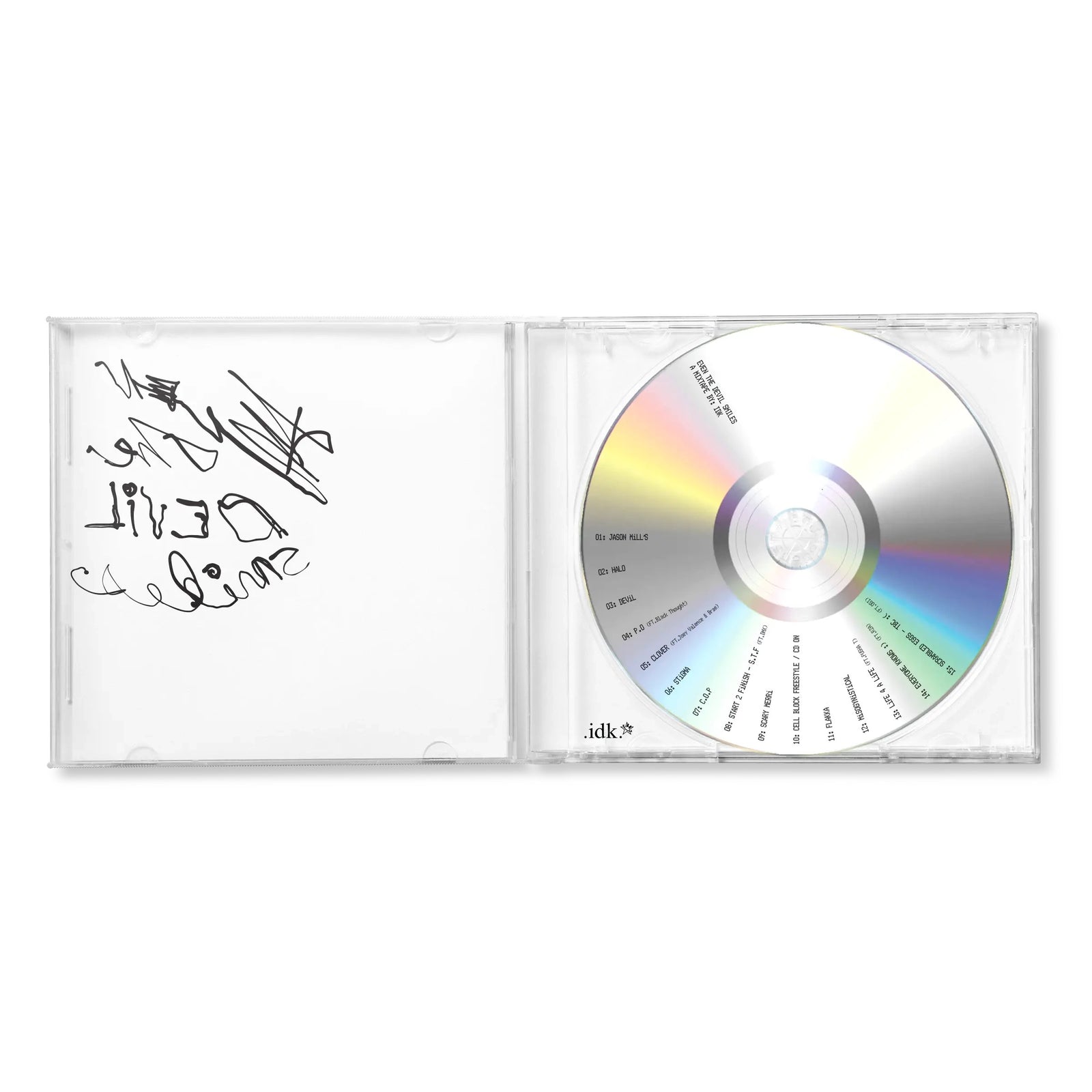 .idk. – Even the Devil Smiles (Deluxe CD)