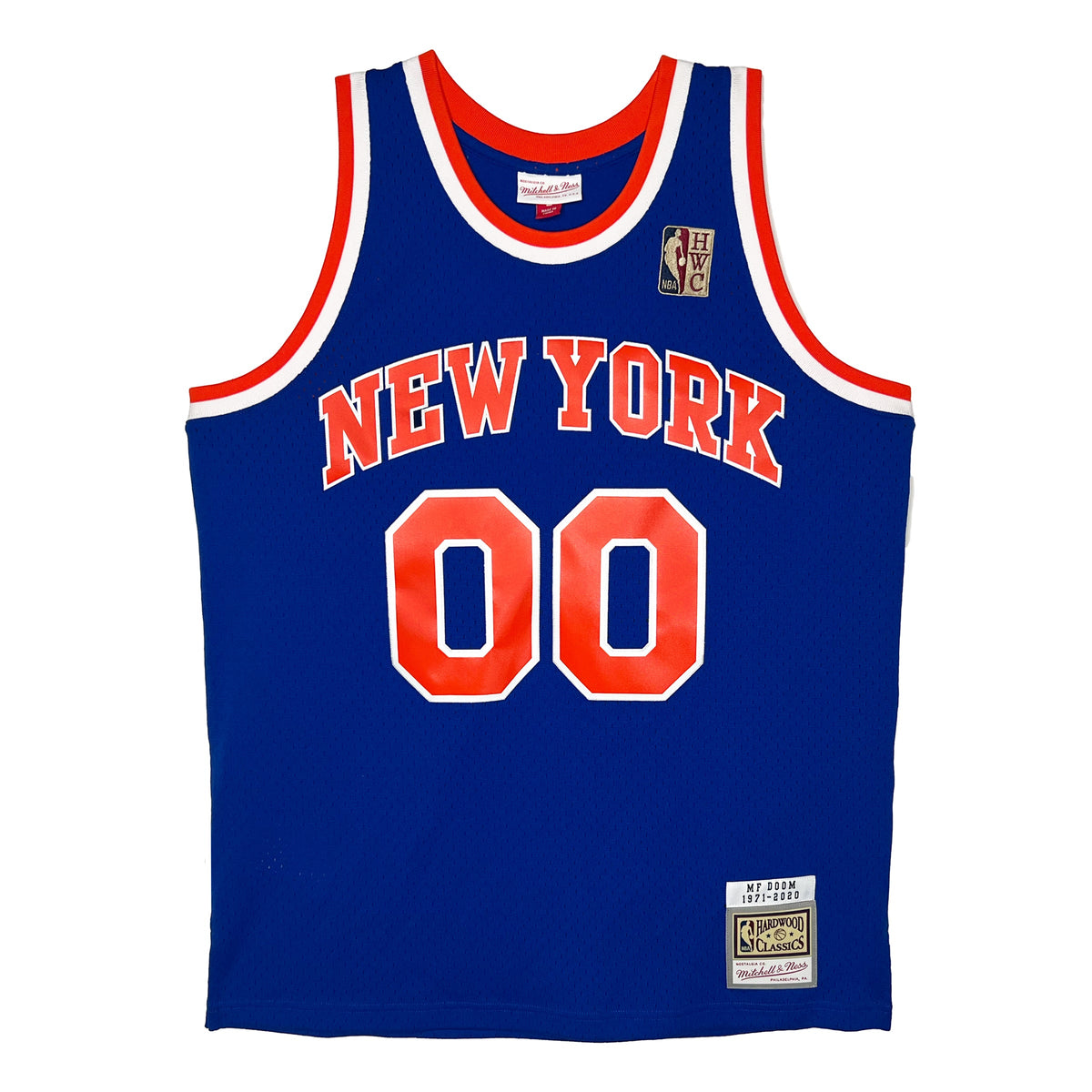 DOOMSDAY 2025: Mitchell &amp; Ness Knicks Jersey - Blue