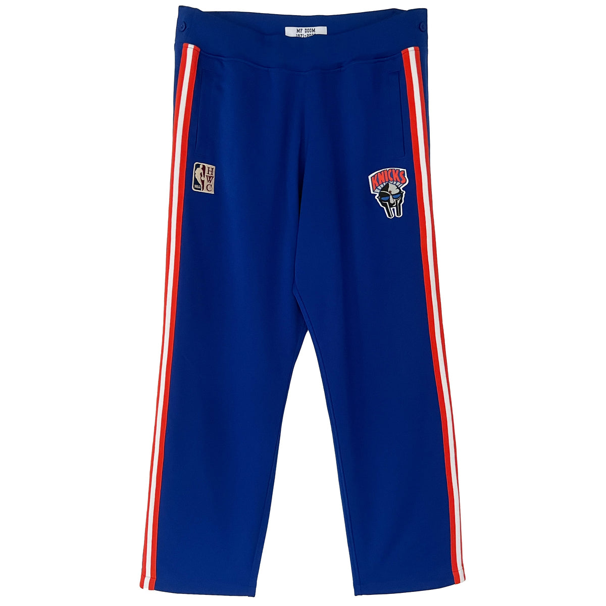 DOOMSDAY 2025: Mitchell &amp; Ness Knicks Tear-Away Pants - Blue