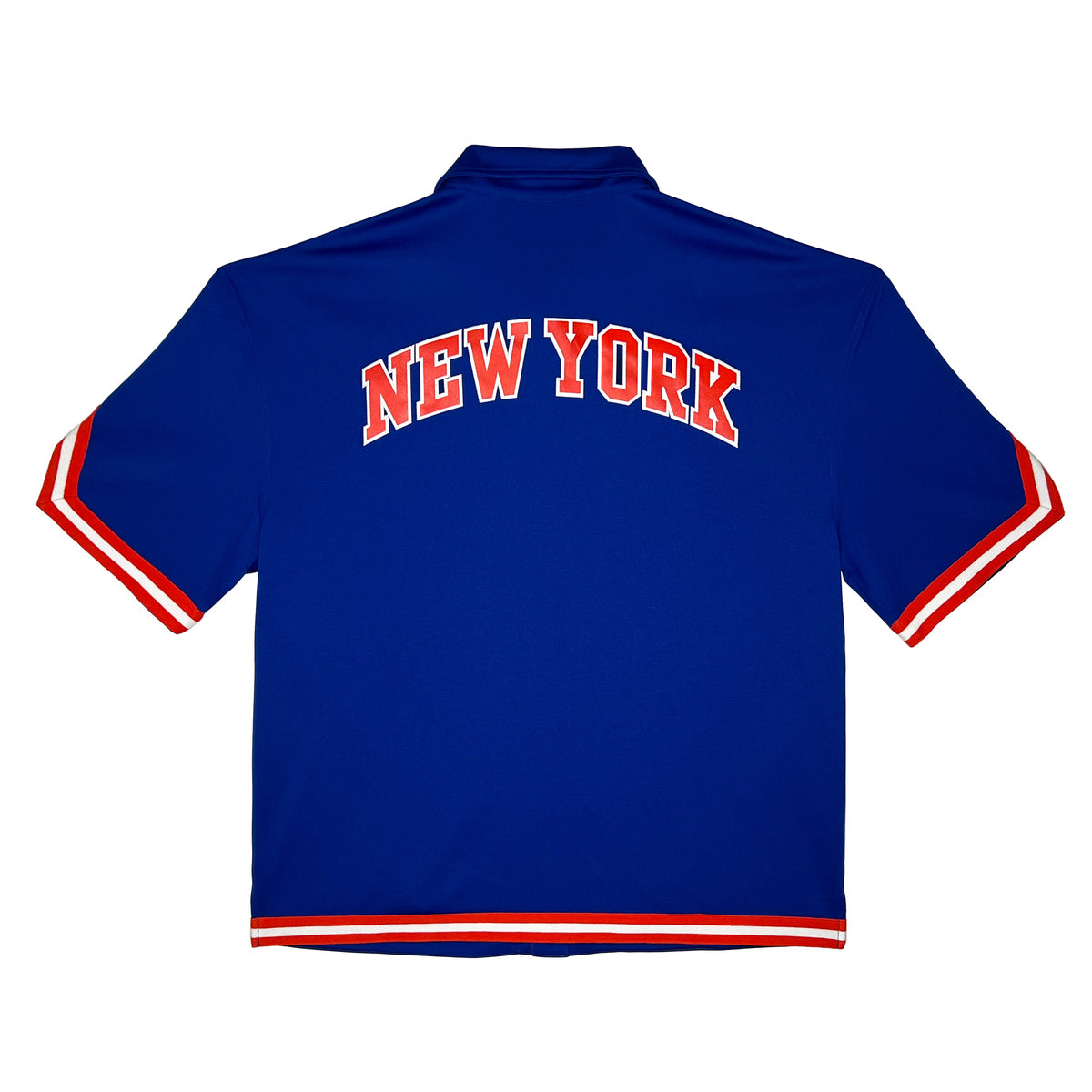 DOOMSDAY 2025: Mitchell &amp; Ness Knicks Shooting Shirt - Blue