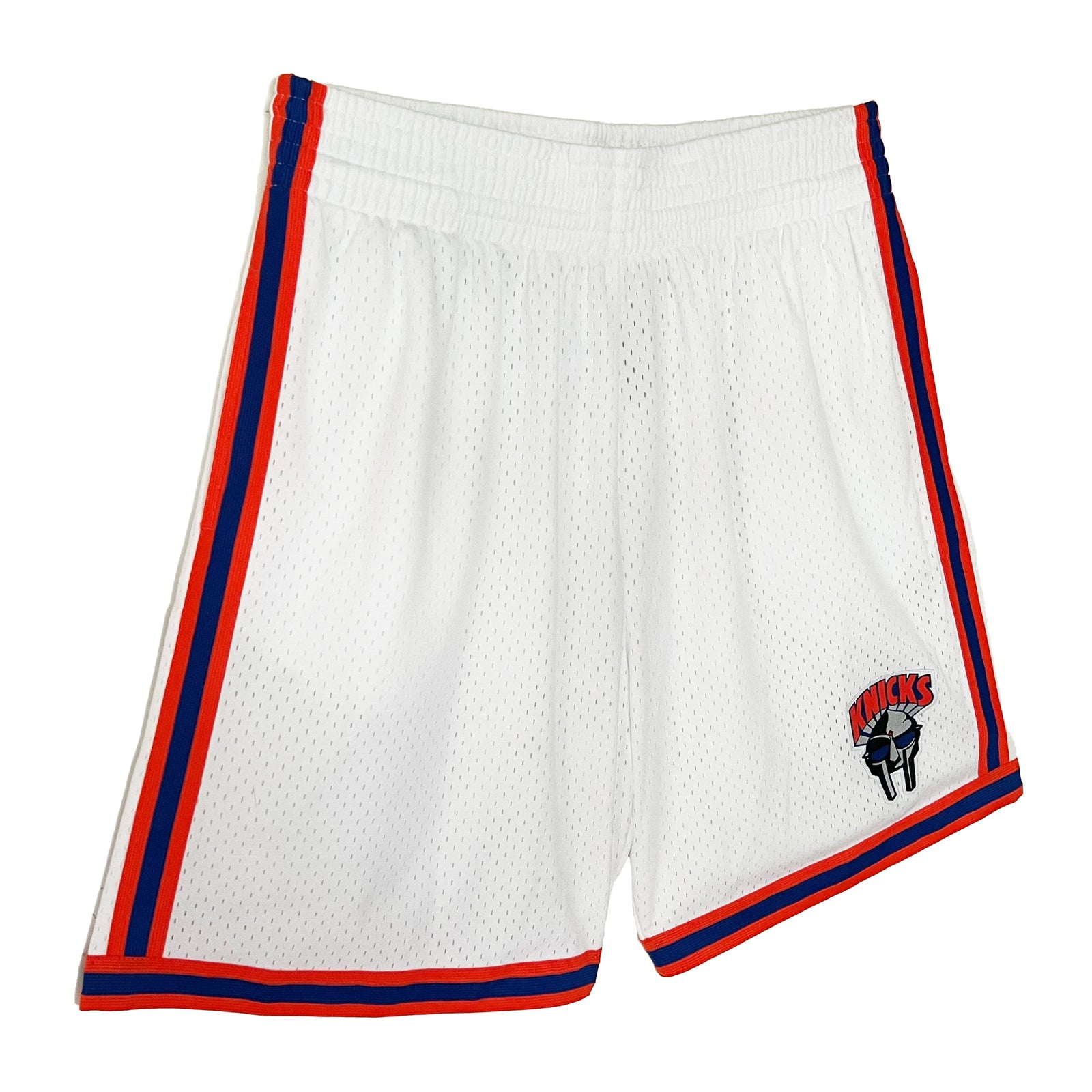 DOOMSDAY 2025: Mitchell & Ness Knicks Shorts - White