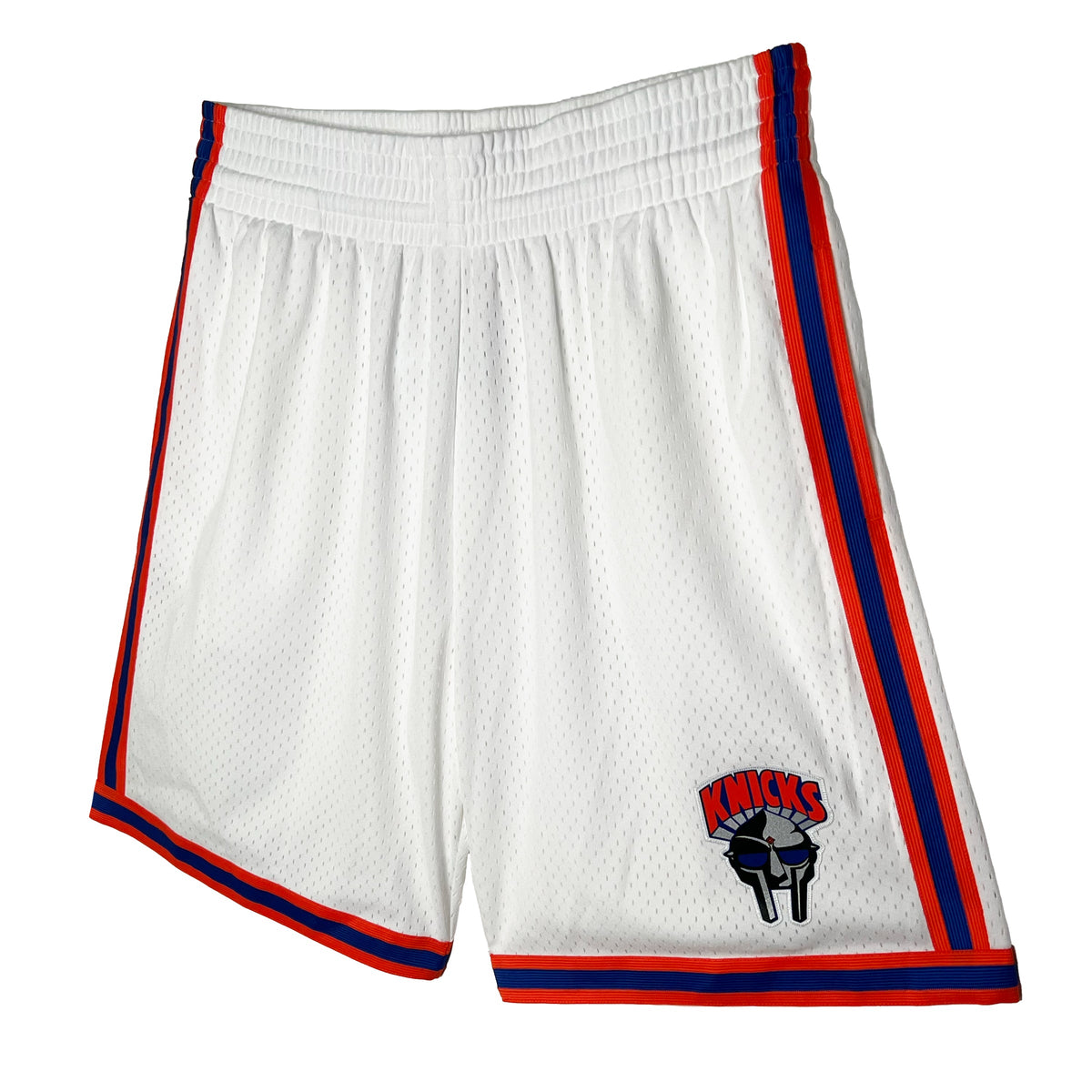 DOOMSDAY 2025: Mitchell &amp; Ness Knicks Shorts - White