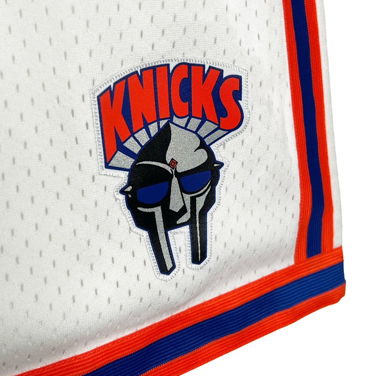 DOOMSDAY 2025: Mitchell &amp; Ness Knicks Shorts - White