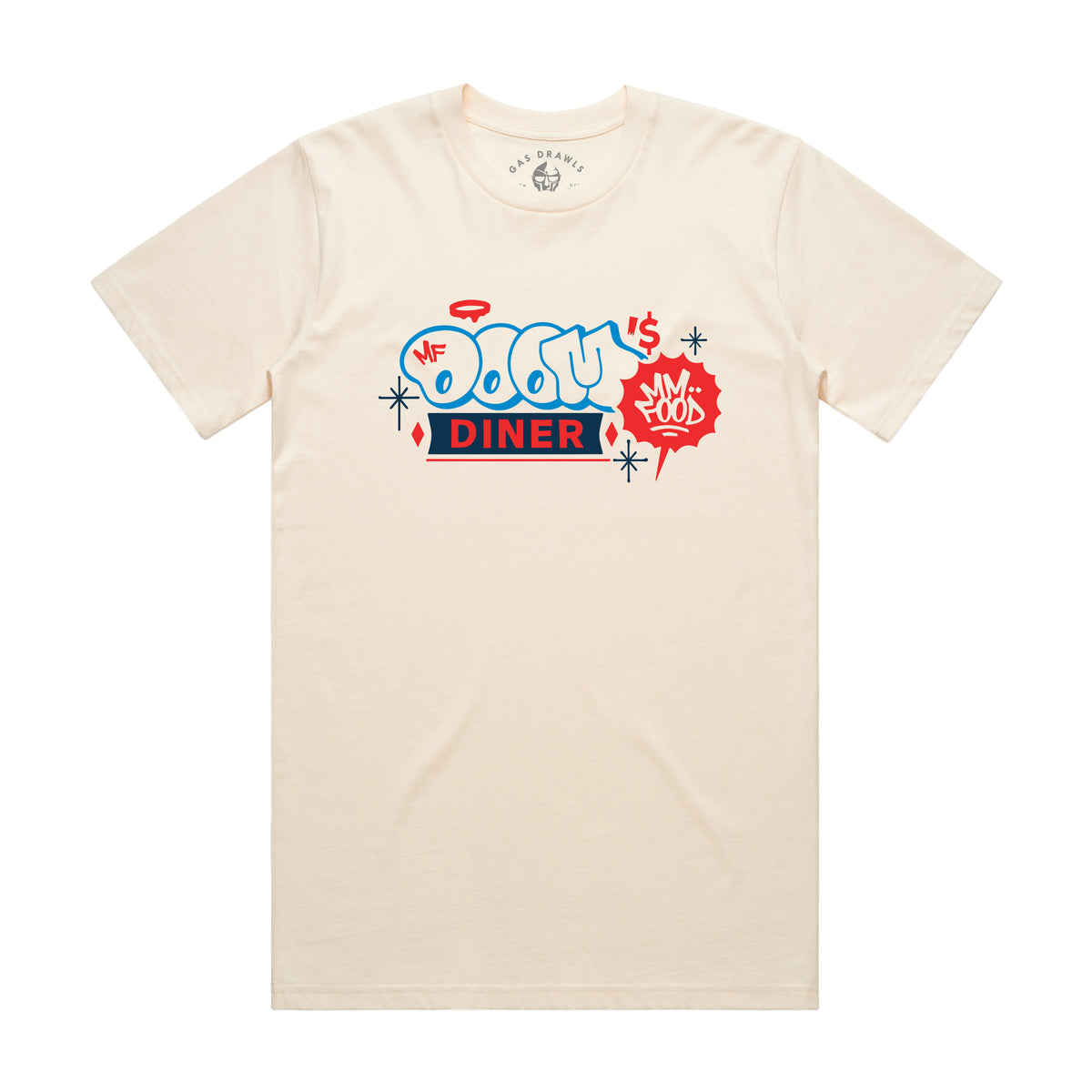 MF DOOM - DOOM&#39;s Diner Shirt (Ecru)