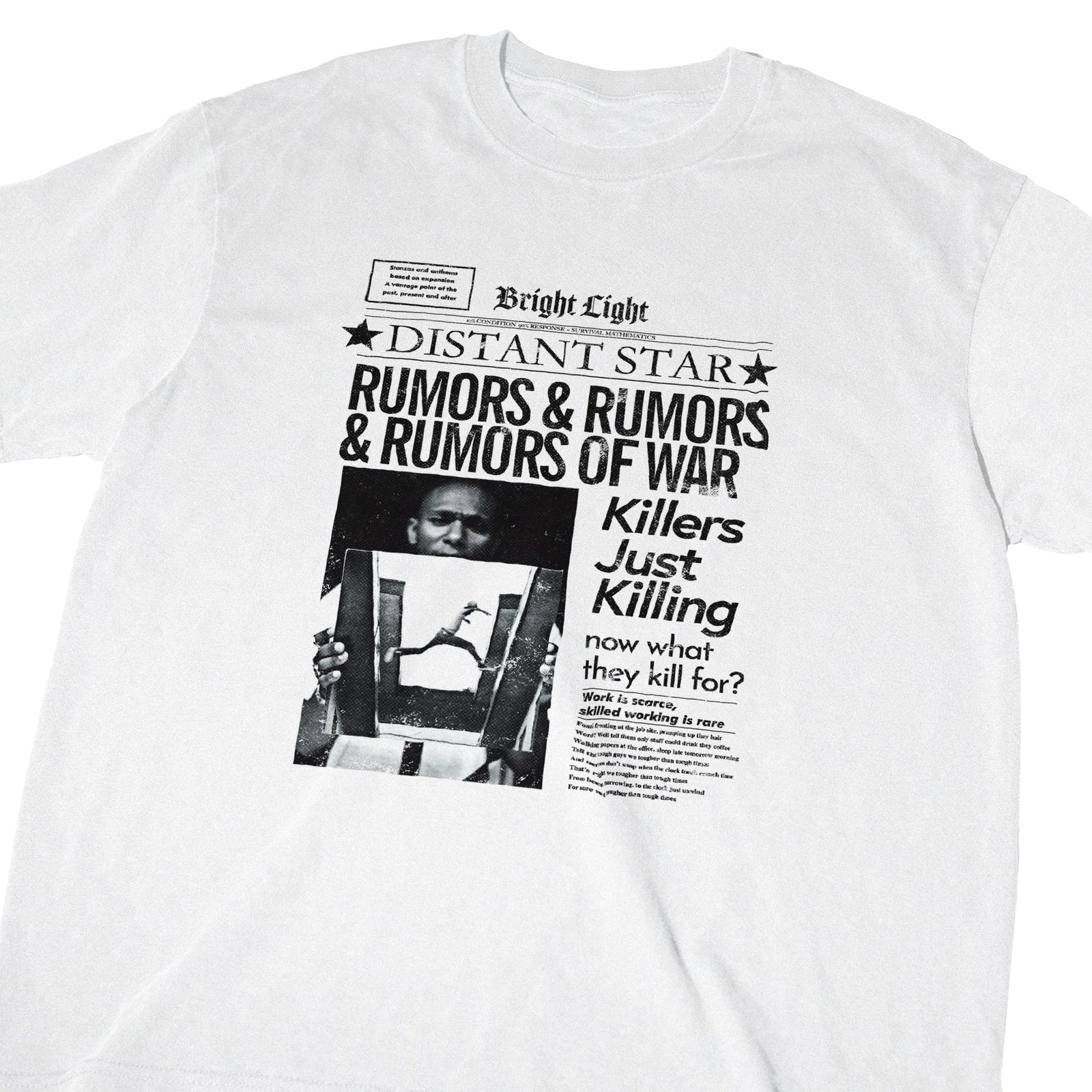 yasiin bey - Rumors Of War Shirt (White)