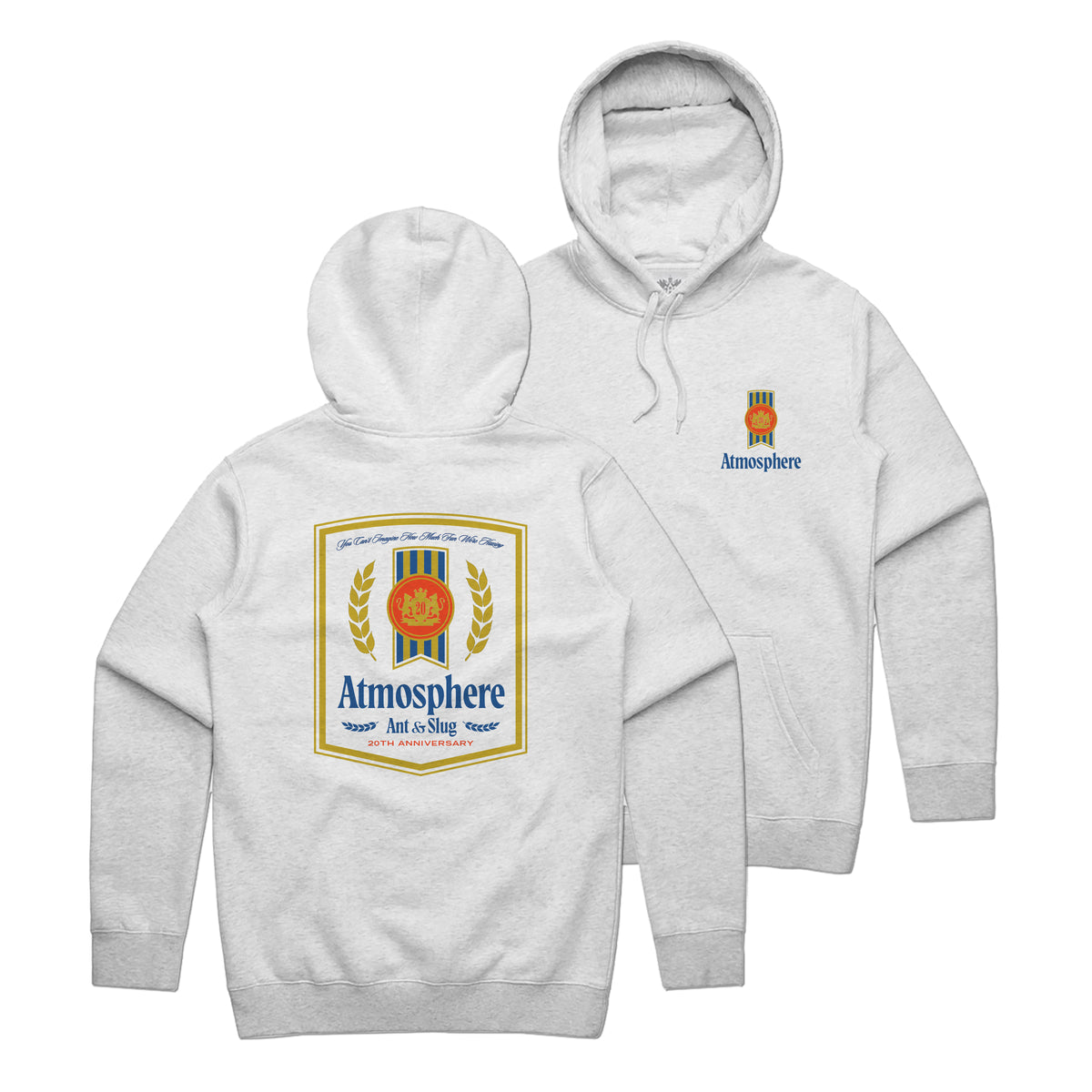 Atmosphere - You Can&#39;t Imagine 20 Years Hoodie (Heather Gray)