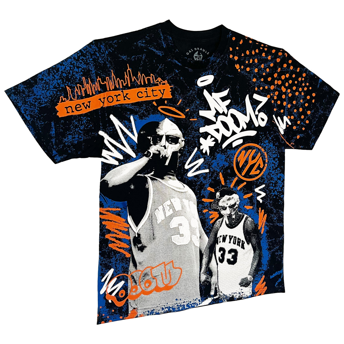 DOOMSDAY 2025: NYC Oversize Print Shirt