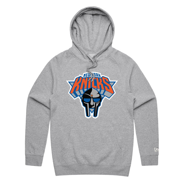 DOOMSDAY 2025: New Era Knicks Hoodie - Heather Gray - Rhymesayers