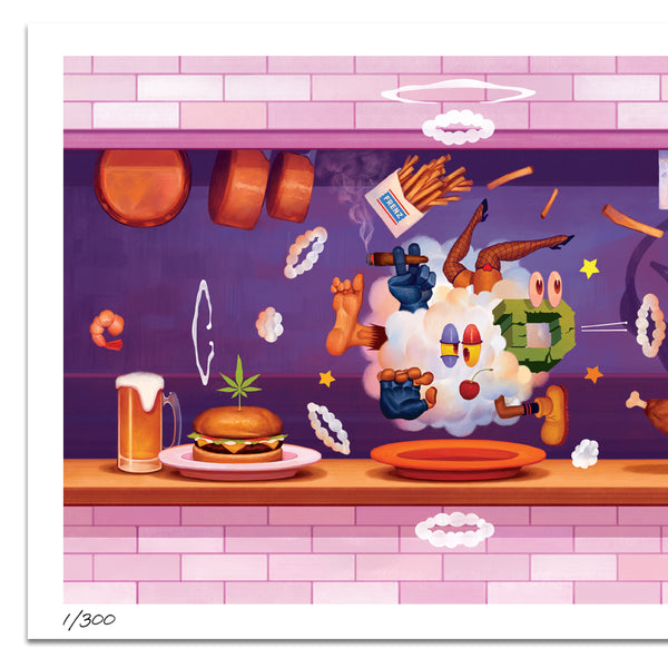 MF DOOM - MM..FOOD 20th Anniversary Print - Rhymesayers Entertainment