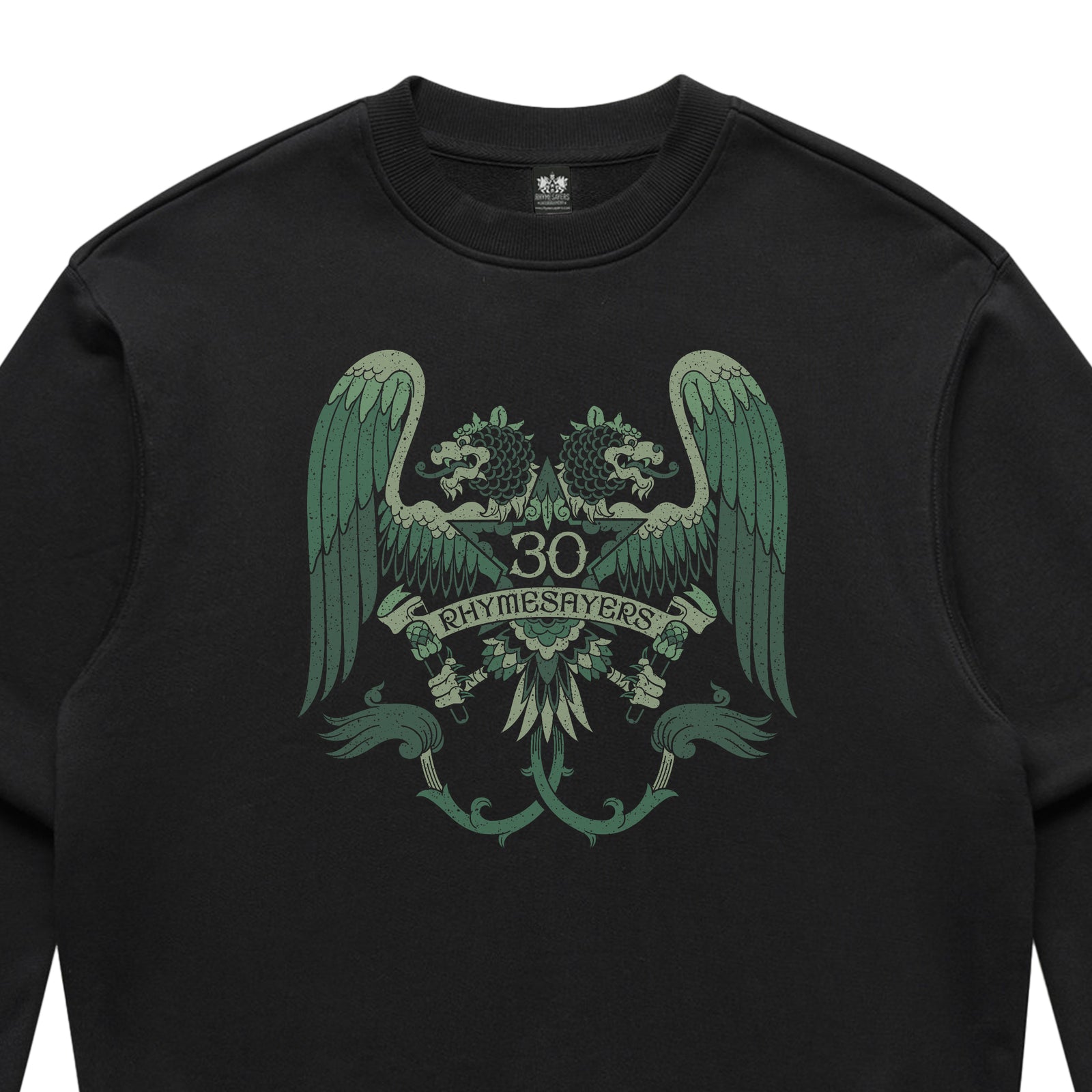 Rhymesayers “30 Years” Crewneck (Black)