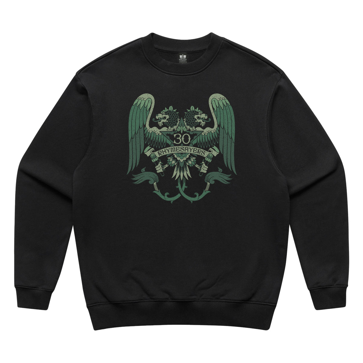 Rhymesayers “30 Years” Crewneck (Black)