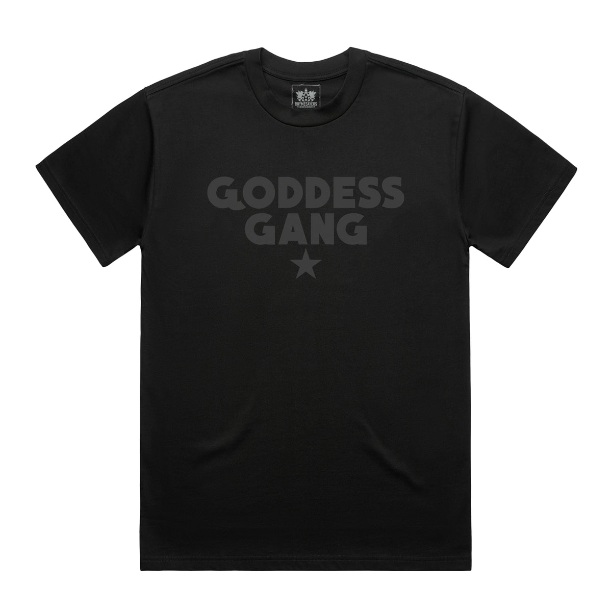 Sa-Roc - “Goddess Gang” Limited Shirt (Black)