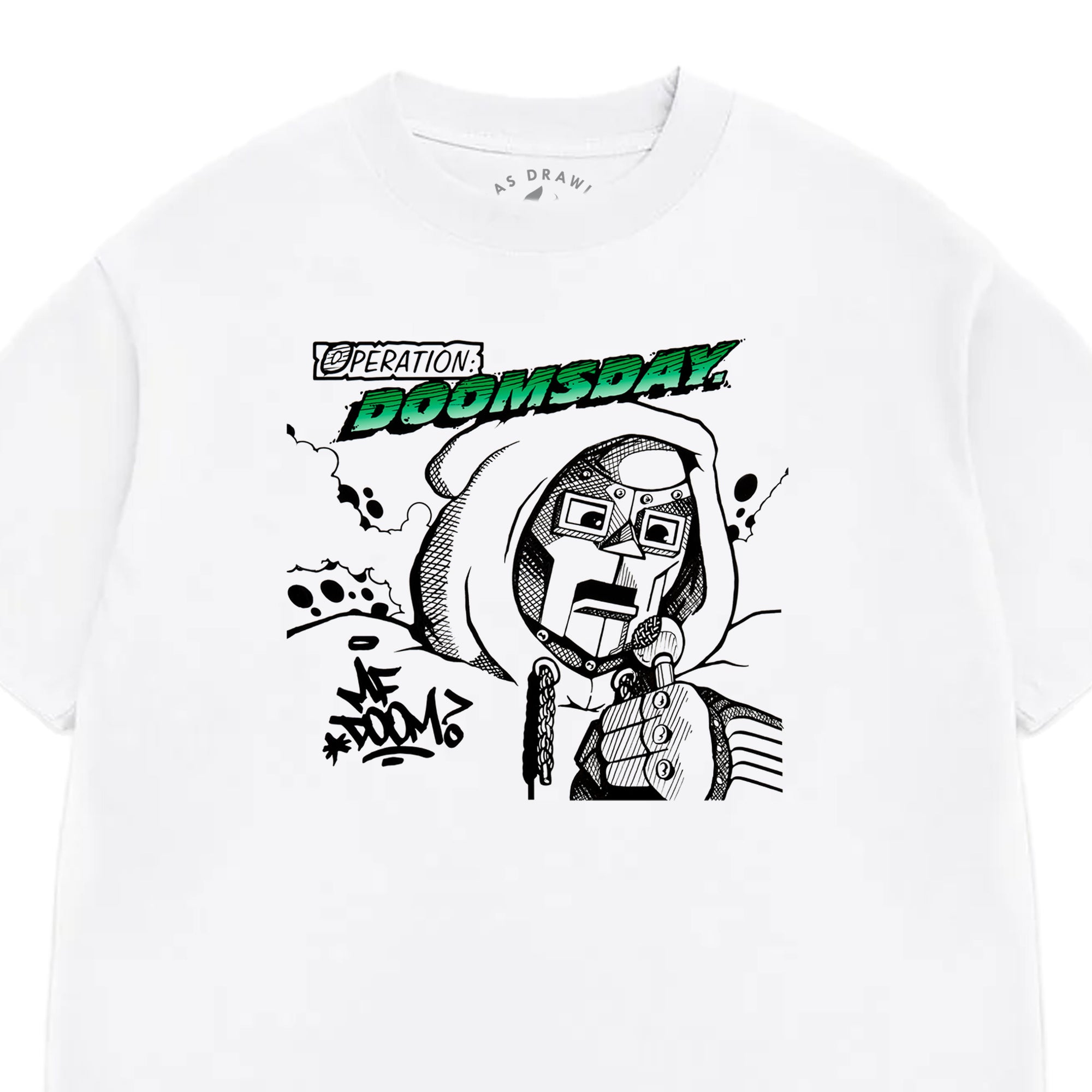 MF DOOM - Sketch Shirt (White)