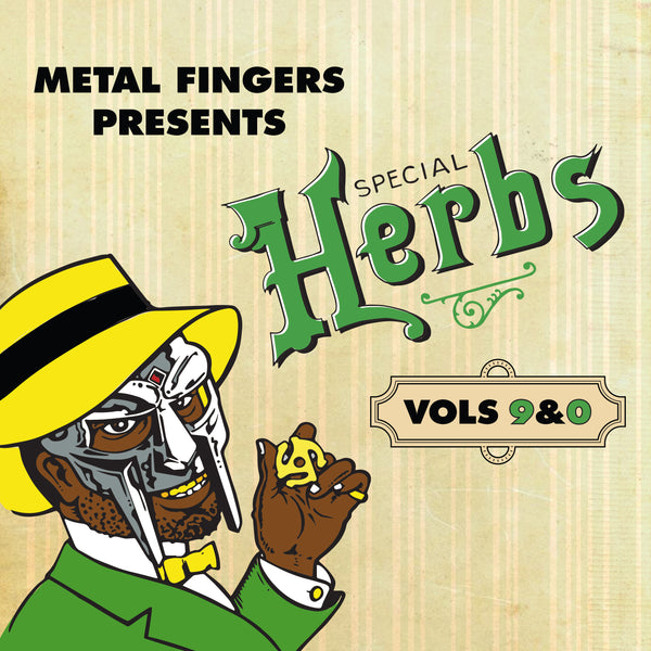 洋楽 MF DOOM Special Herbs The Box Set 0-9 MF DOOM - Metal Fingers Presents: Special Herbs Vol. 9 & 0