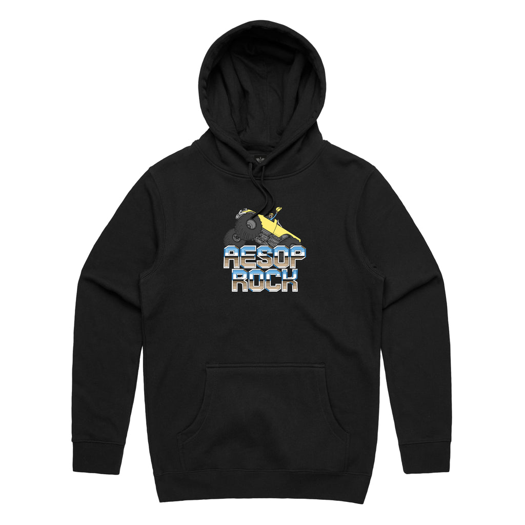 Aesop Rock - Roadwork Rappin' Hoodie (Black) - Rhymesayers