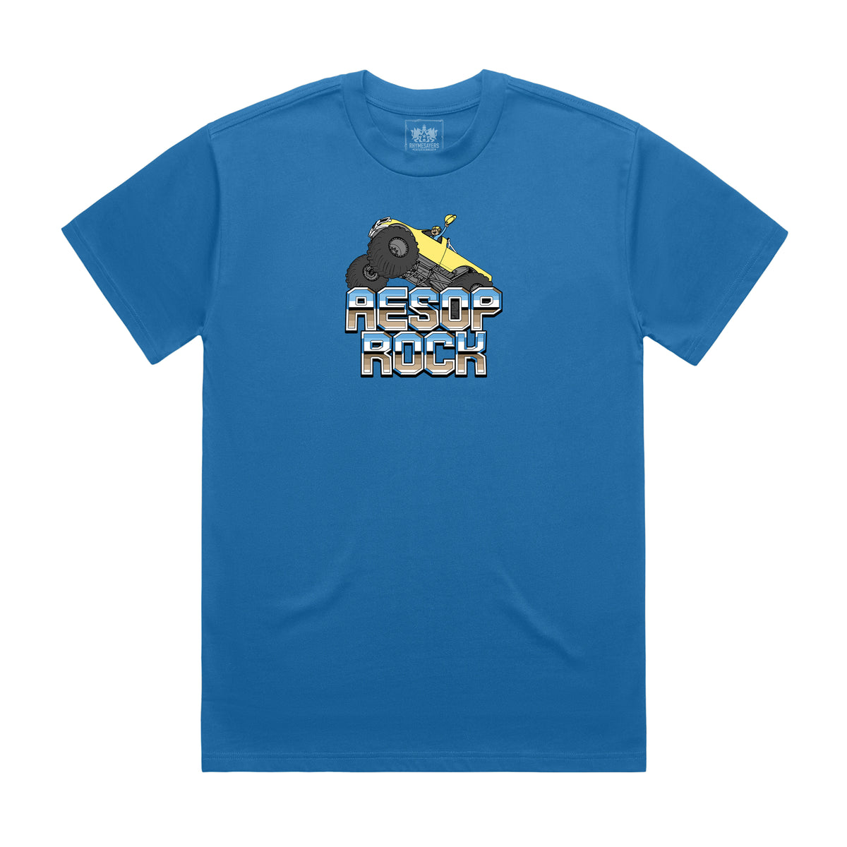 Aesop Rock - Roadwork Rappin&#39; Shirt (Arctic Blue)
