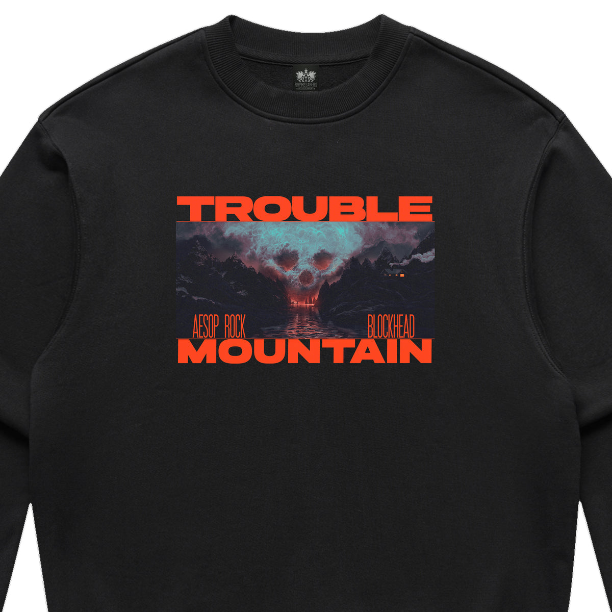 Aesop Rock x Blockhead - "Thriller” Crewneck (Black)