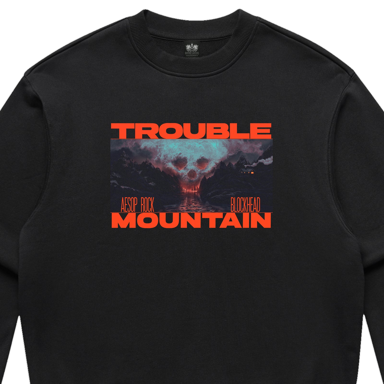 Aesop Rock x Blockhead - "Thriller” Crewneck (Black)