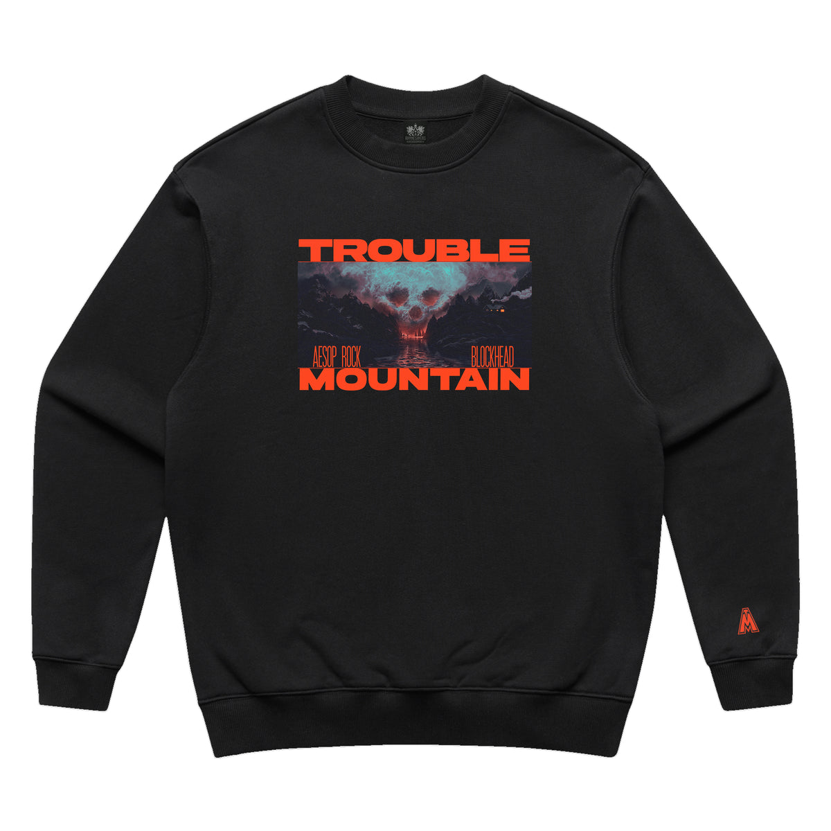 Aesop Rock x Blockhead - "Thriller” Crewneck (Black)
