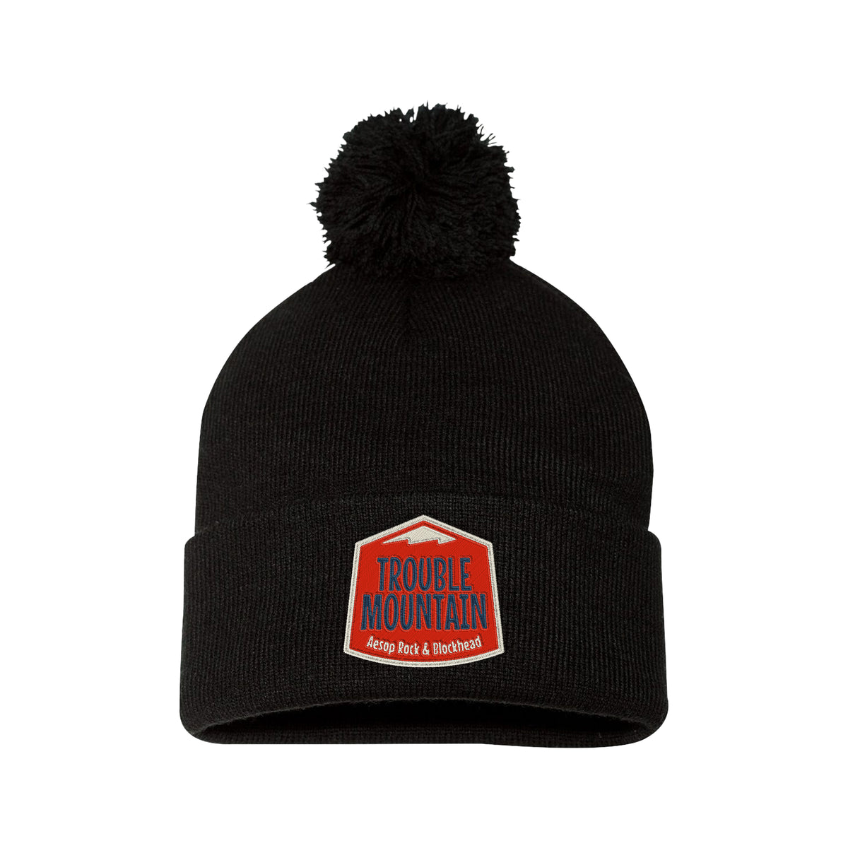 Aesop Rock x Blockhead - “Trouble Mountain” Pom Pom Beanie