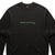 Evidence - Unlearning Embroidered Crewneck (Light Black)