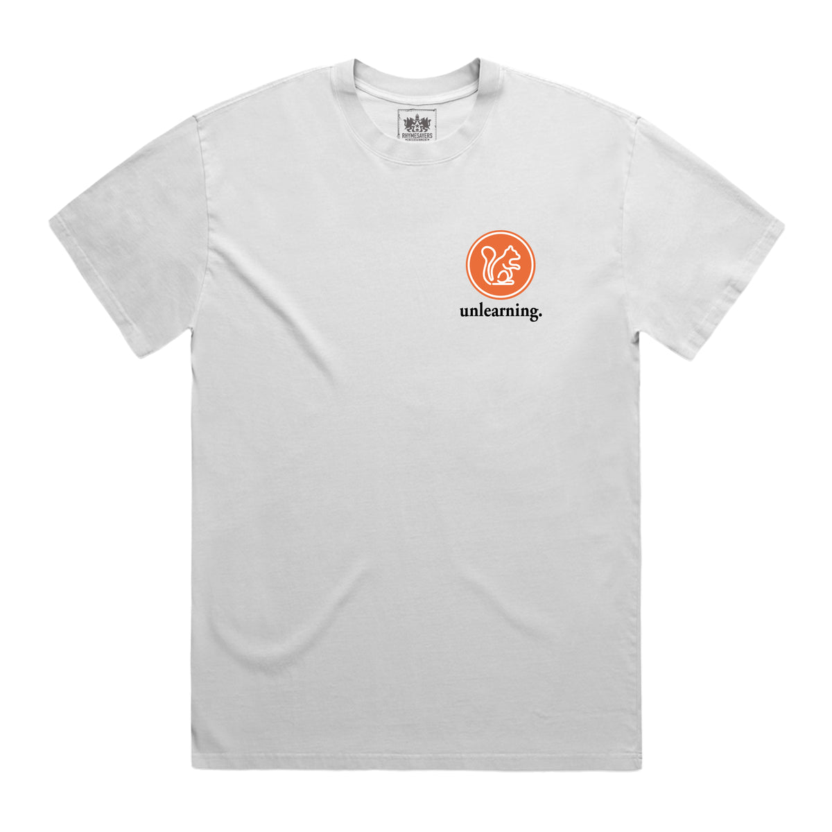 Evidence - Unlearning Squirrel Logo Shirt (White)