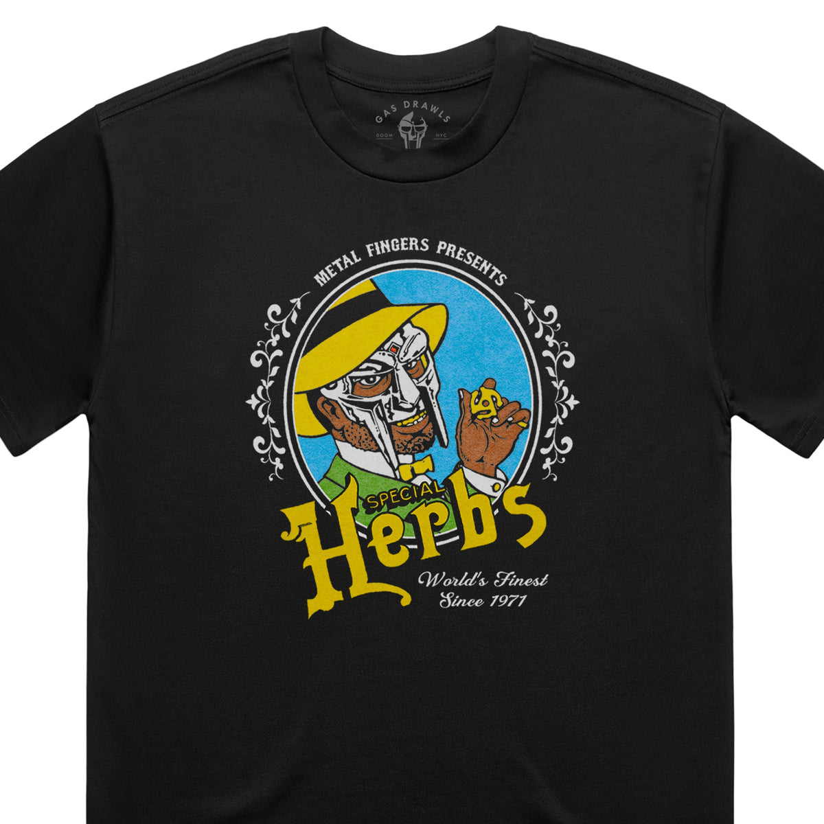 MF DOOM - Special Herbs Vintage Shirt (Black)