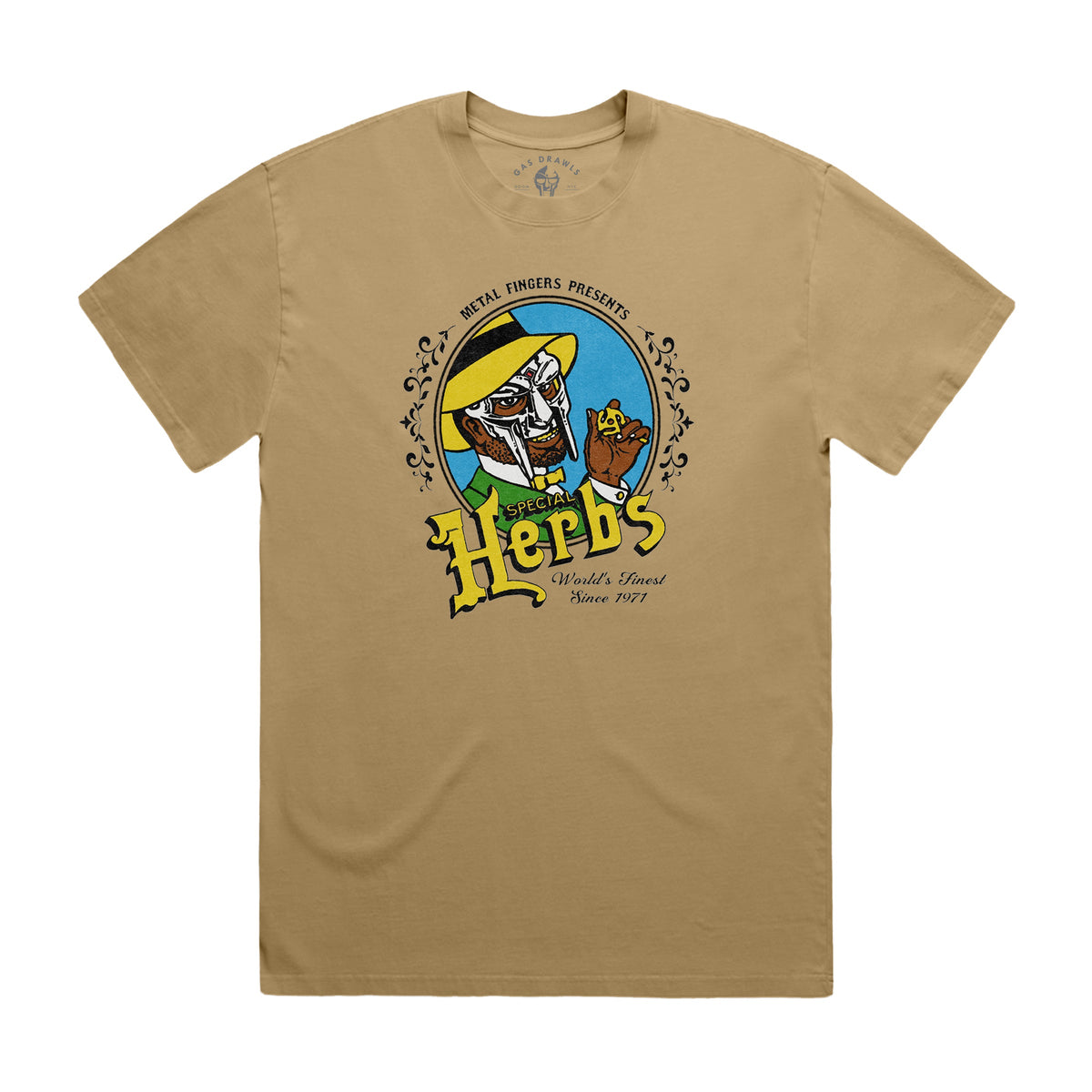 MF DOOM - Special Herbs Vintage Shirt (Sand)